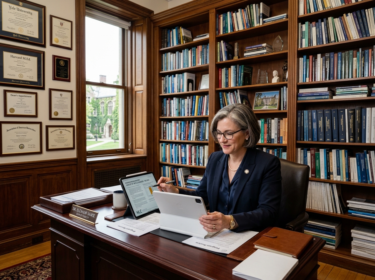 Academic Dean Email Database Fields Intelligence Showcase