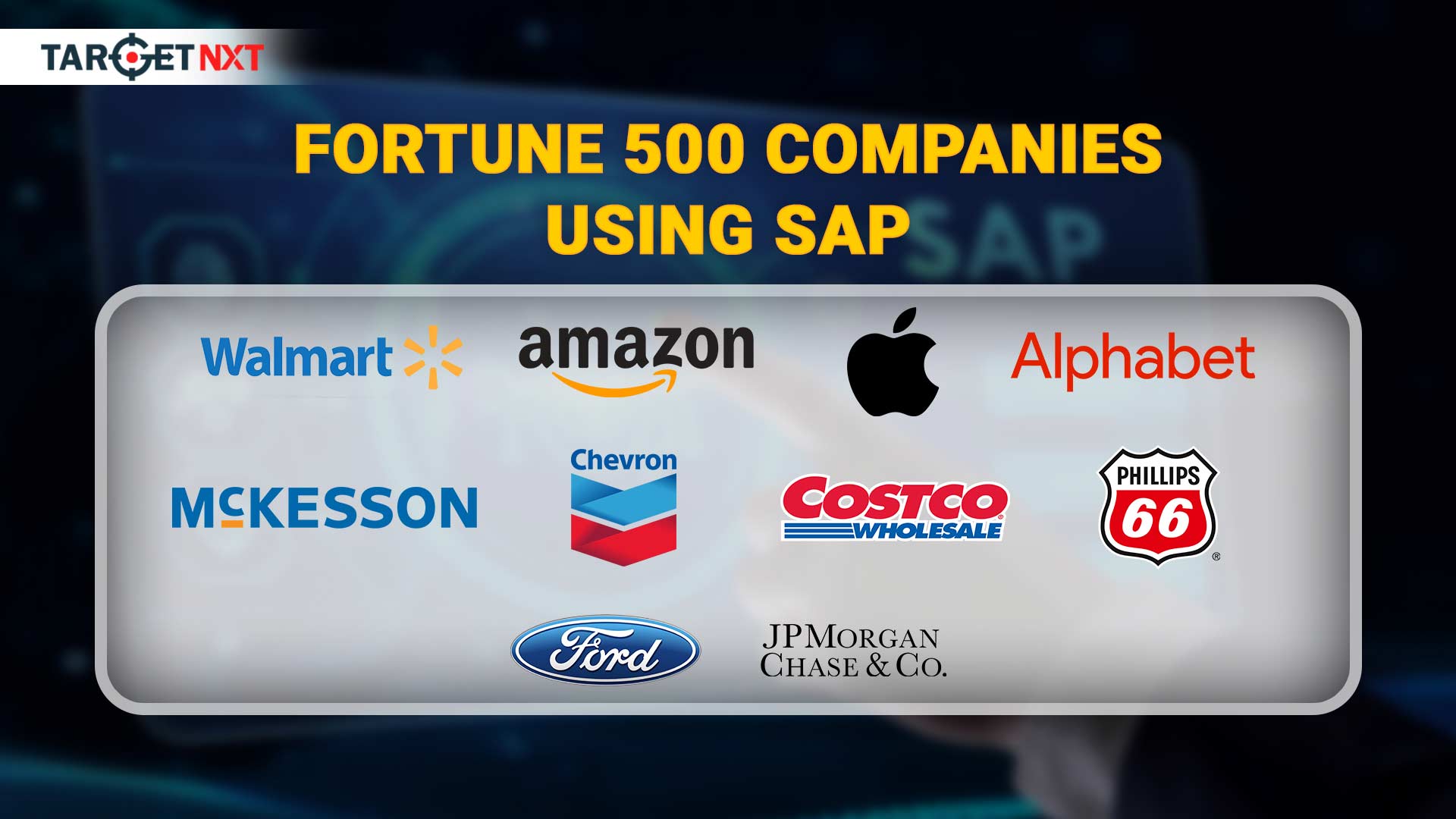 Fortune 500 companies that use sap companies using sap
